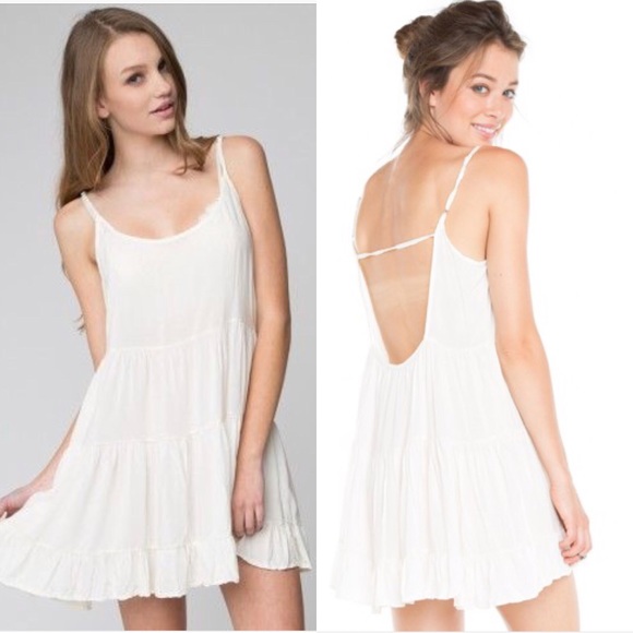 Brandy Melville Other - Brandy Melville jada dress in white